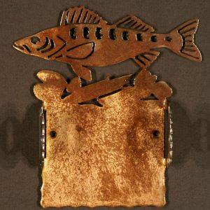 Walleye Toilet Paper Holder