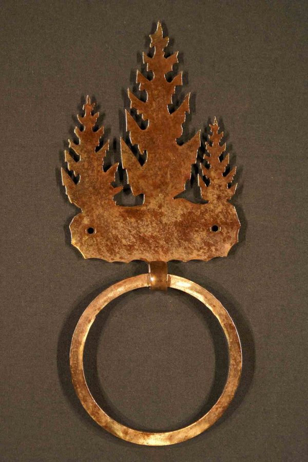 Pine Tree Towel Ring