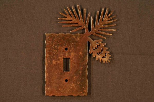 Pine Cone Light Switch Plate Covers