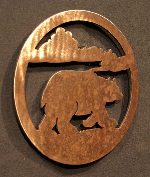 Bear Trivet 8"