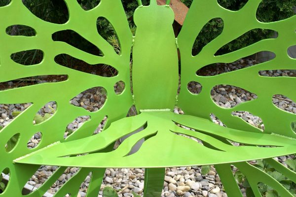 Butterfly Chair Sparkle Chartreuse Green