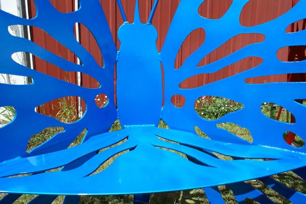 Butterfly Chair Sparkle Sky Blue