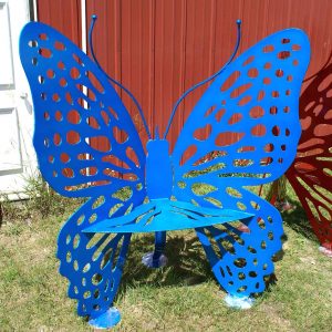 Butterfly Chair Sparkle Sky Blue
