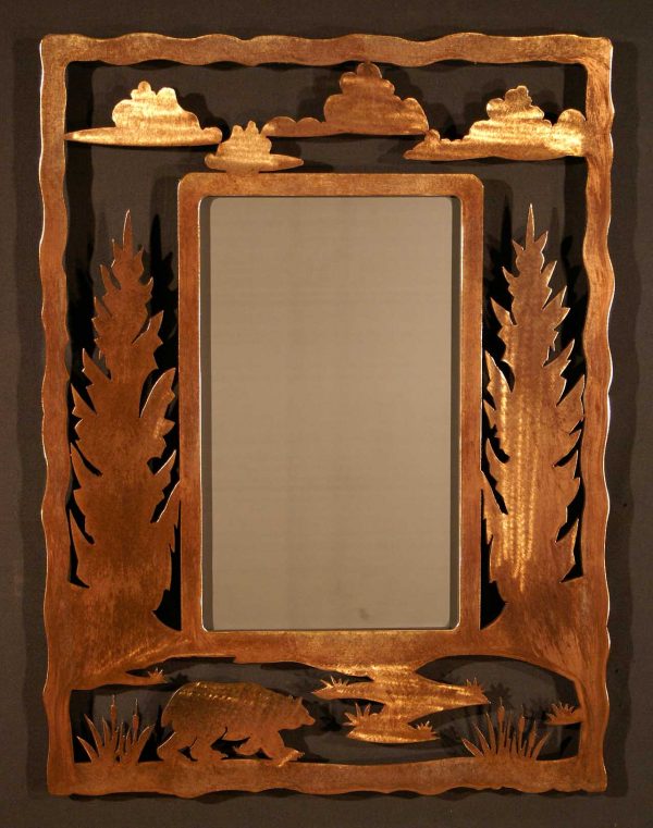 Bear Frame Scene Mirror