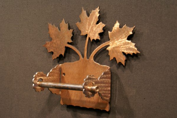 Maple Leaf Toilet Paper Holder