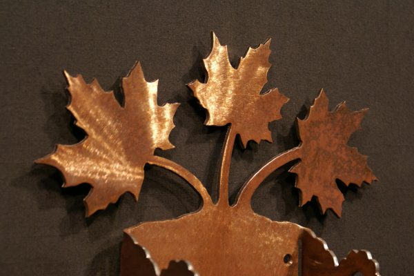 Maple Leaf Toilet Paper Holder