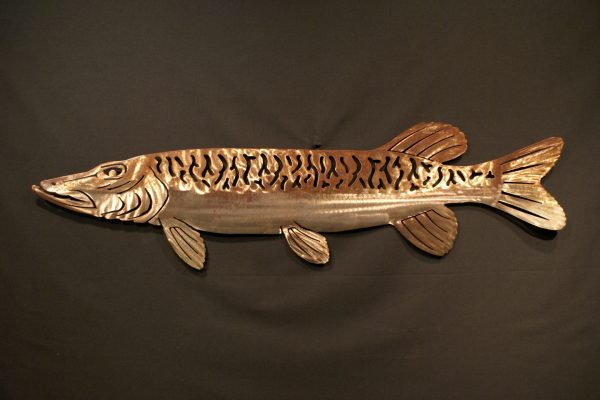 Tiger Muskie 46" Silhouette