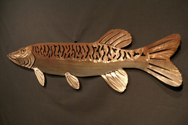 Tiger Muskie 46" Silhouette