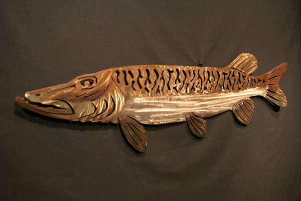 Tiger Muskie 46" Silhouette