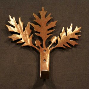 Oak Leaf Robe Hook