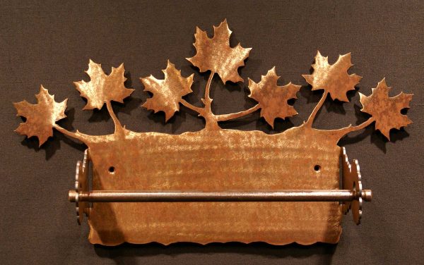 Maple Leaf Paper Towel Holder