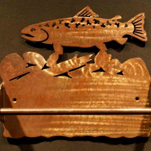 Trout Paper Towel Holder