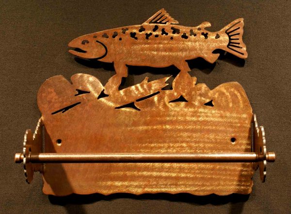 Trout Paper Towel Holder