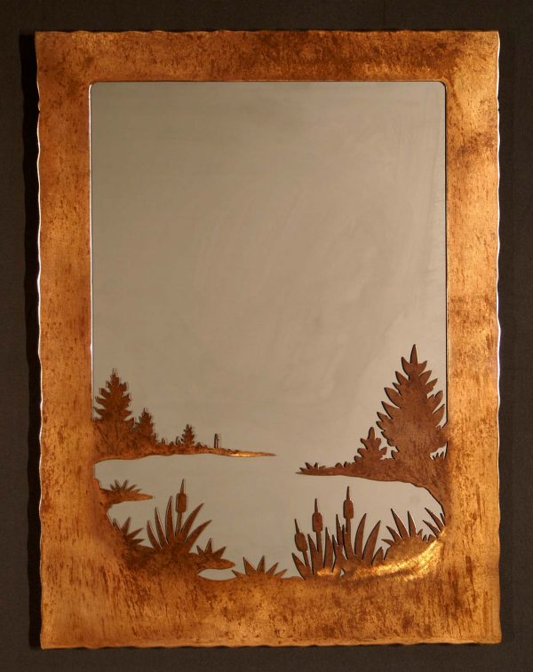 Lake Scene Mirror