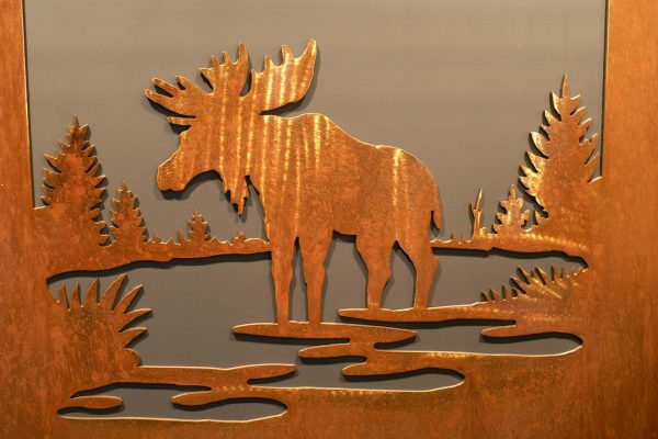 Moose Scene Mirror