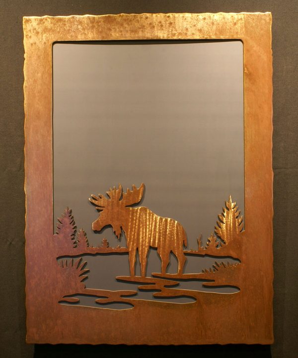 Moose Scene Mirror