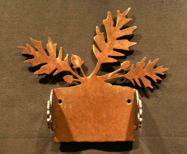 Oak Leaf Toilet Paper Holder