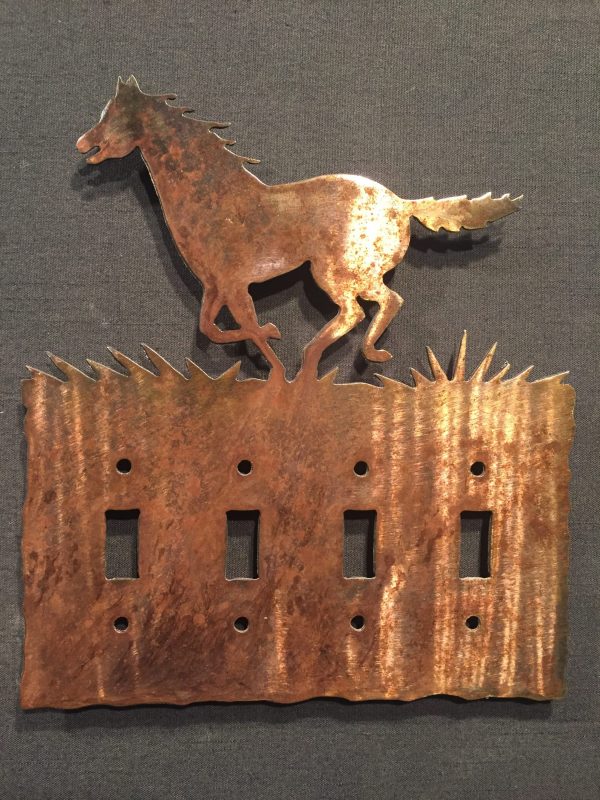 Horse Light Switch Plate Covers