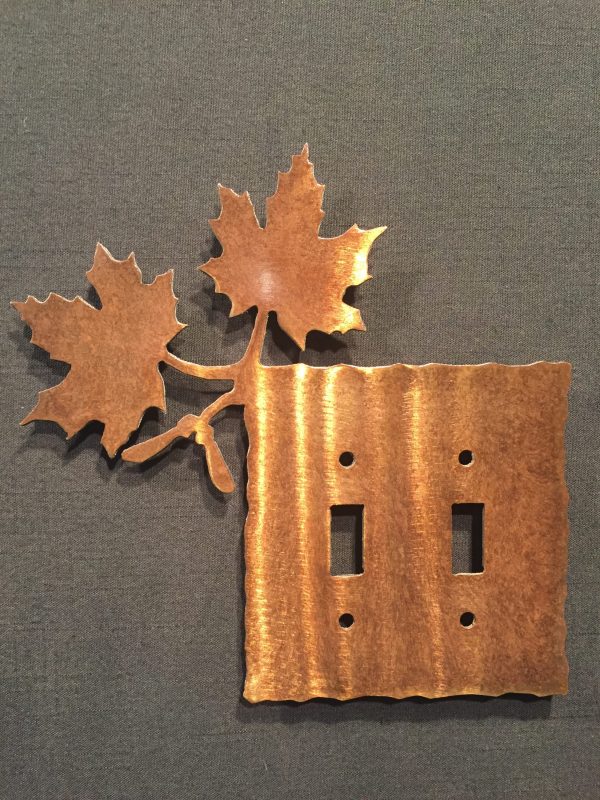 Maple Leaf Light Switch Plate Covers