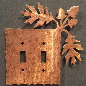 Oak Leaf Light Switch Plate Covers