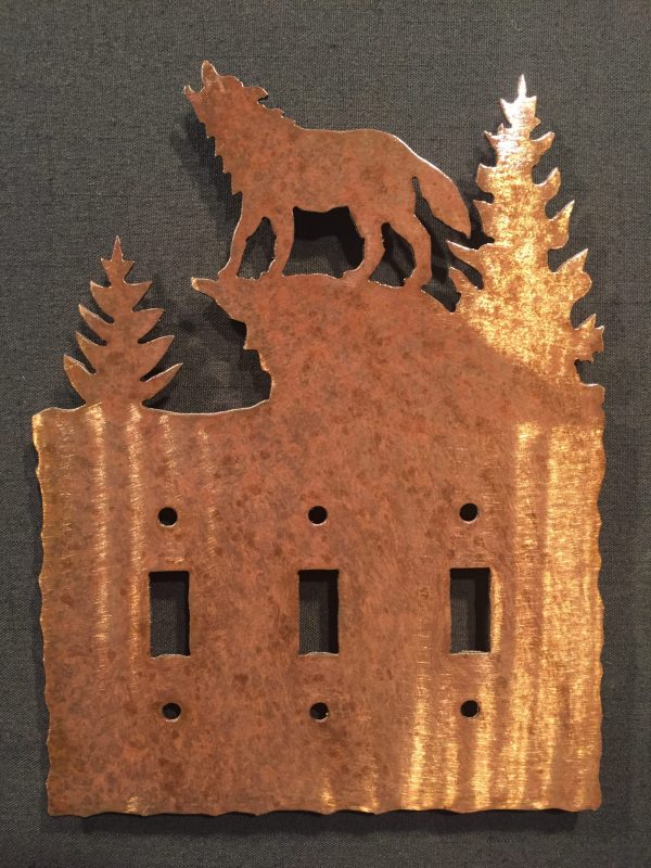 Wolf Light Switch Plate Covers