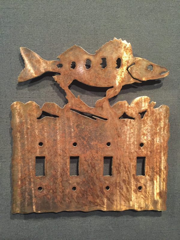 Walleye Light Switch Plate Covers