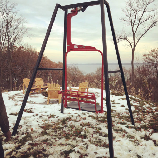 Sugar Loaf Chairlift Chair A-Frame Swing